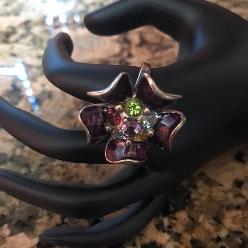 Sterling Silver Stone Ring
